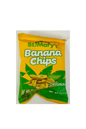 ST MARY'S BANANAS CHIPS 36g