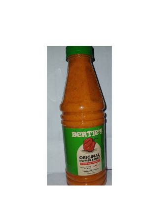 BERTIE'S ORIGINAL PEPPER SAUCE 750ML