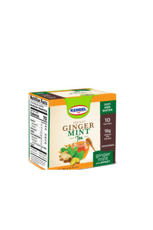 Kendel Instant Ginger Mint Tea 10s